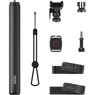 GoPro Extension Pole + Waterproof Shutter Remote kamera kézi tartó fekete
