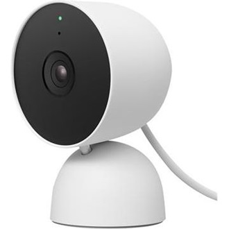 Google Nest Cam Wired Wi-Fi Bluetooth smart home IP kamera (Snow)
