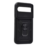 Google Pixel 10 GIGAPACK Defender szilikon telefonvédő ütésállóság, kameravédő, FEKETE