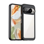 Google Pixel 10 GIGAPACK Szilikon telefonvédő ütésállóság, átlátszó hátlap, FEKETE