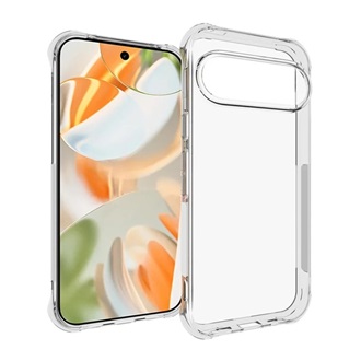 Google Pixel 10 GIGAPACK Szilikon telefonvédő ütésállóság, légpárnás sarok, ÁTLÁTSZÓ