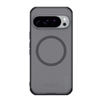 Google Pixel 10 Pro NILLKIN SUPER FROSTED PRO MAGNETIC műanyag telefonvédő mágneses, gumírozott, ÁTLÁTSZÓ/FEKETE