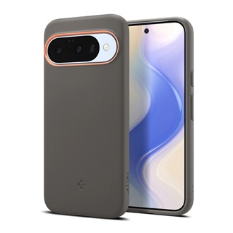 Google Pixel 10 Pro SPIGEN NANO POP szilikon telefonvédő kameravédő, MagSafe, SÖTÉTSZÜRKE