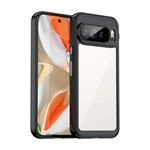 Google Pixel 10 Pro XL GIGAPACK Szilikon telefonvédő ütésállóság, átlátszó hátlap, FEKETE