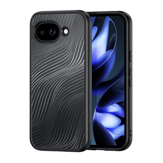 Google Pixel 10a DUX DUCIS AIMO szilikon telefonvédő ütésállóság, hullám, FEKETE