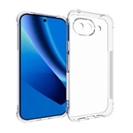 Google Pixel 10a GIGAPACK Szilikon telefonvédő ütésállóság, légpárnás sarok, ÁTLÁTSZÓ
