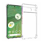 Google Pixel 7 Gigapack szilikon telefonvédő ütésállóság, légpárnás sarok, ÁTLÁTSZÓ