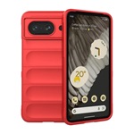 Google Pixel 8 GIGAPACK Szilikon telefonvédő ütésállóság, 3D, PIROS