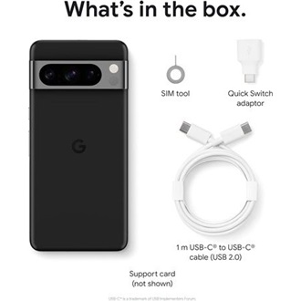 Google Pixel 8 Pro 128GB Dual SIM okostelefon fekete (Bay)
