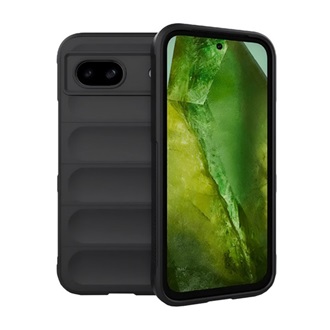 Google Pixel 8a 5G Gigapack Szilikon telefonvédő ütésállóság, 3D, FEKETE