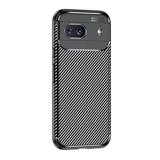 Google Pixel 8a 5G Gigapack Szilikon telefonvédő ütésállóság, karbon minta, FEKETE