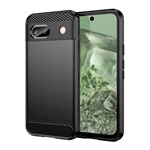 Google Pixel 8a 5G Gigapack Szilikon telefonvédő ütésállóság, karbon minta, FEKETE