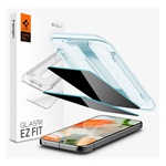 Google Pixel 9 Pro SPIGEN EZ FIT képernyővédő üveg 2.5D, 9H + segédkeret, ÁTLÁTSZÓ