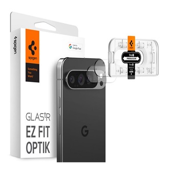 Google Pixel 9 Pro XL 5G SPIGEN OPTIK kameravédő üveg 2db 9H ÁTLÁTSZÓ