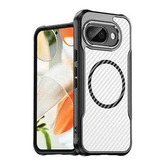 Google Pixel 9a GIGAPACK Szilikon telefonvédő ütésállóság, MagSafe, FEKETE