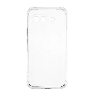 Google Pixel 9a GIGAPACK Szilikon telefonvédő ütésállóság, légpárnás sarok, ÁTLÁTSZÓ