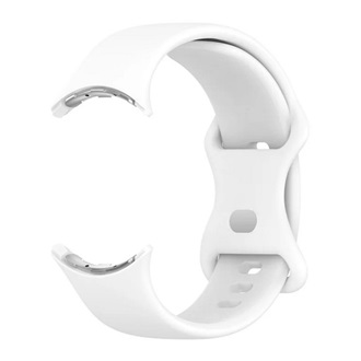 Google Pixel Watch 3 41mm GIGAPACK Pótszíj egyedi méret, szilikon, FEHÉR