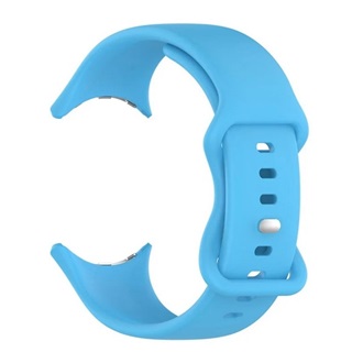 Google Pixel Watch 3 41mm GIGAPACK Pótszíj egyedi méret, szilikon, VILÁGOSKÉK