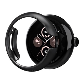 Google Pixel Watch 3 41mm SPIGEN THIN FIT műanyag óra keret ütésállóság FEKETE