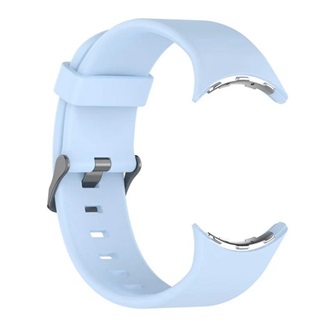 Google Pixel Watch 3 45mm GIGAPACK Pótszíj egyedi méret, szilikon, VILÁGOSKÉK