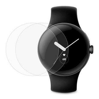 Google Pixel Watch 4 41mm / 3 41mm GIGAPACK Kijelzővédő fólia 2db TPU, NEM íves, ÁTLÁTSZÓ
