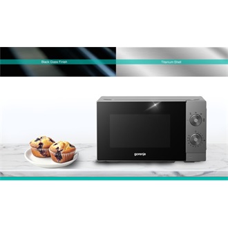 Gorenje MO20E1T4 szürke mikrohullámú sütő