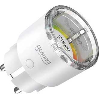 Gosund EP2 smart home 1db villásdugó CEE 7/3 (EU) smart plug fehér
