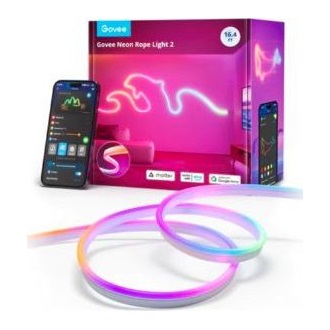 Govee 5 méter Neon előre telepített szalagfény (Matter, Homekit, Google, Alexa, Smarthings)