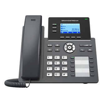 Grandstream GRP2604(P) PoE VoIP telefon fekete