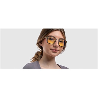 Gunnar Fallout Vault 33 számítógépes szemüveg gunmetal borostyán