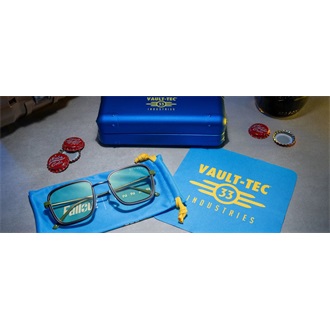 Gunnar Fallout Vault 33 számítógépes szemüveg gunmetal borostyán