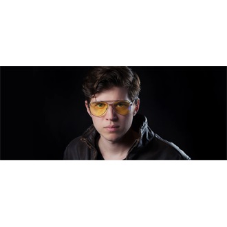 Gunnar Maverick számítógépes szemüveg gunmetal borostyán