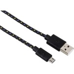 Hama USB-A 2.0 -> USB-B 2.0 micro M/M adatkábel 1m fekete