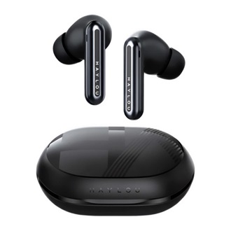 HAYLOU MORI PLUS bluetooth fülhallgató SZTEREO v6.0, mikrofon + töltőtok, FEKETE