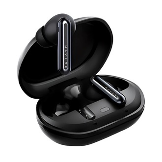 HAYLOU MORI PLUS bluetooth fülhallgató SZTEREO v6.0, mikrofon + töltőtok, FEKETE