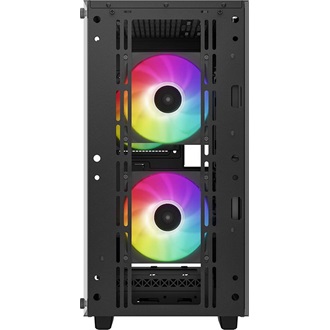 DeepCool CC360 ARGB táp nélküli ablakos MT Mini Tower számítógépház fekete