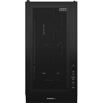 DeepCool CH560 táp nélküli ablakos Mid Tower számítógépház fekete