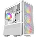 DeepCool CH560 WH táp nélküli ablakos Mid Tower számítógépház fehér