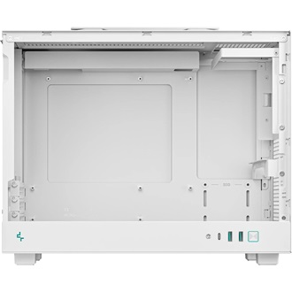 DeepCool CH65CH160 PLUS WH táp nélküli ablakos MT Mini Tower számítógépház fehér