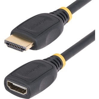 StarTech HDMI 2.0 -> HDMI 2.0 M/F video kábel hosszabbító 2m fekete