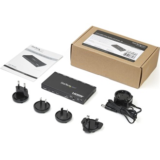 StarTech HDMI SPLITTER - 2 PORT HDMI 2.0 4K 60HZ WITH SCALER - 7.1 SOUND