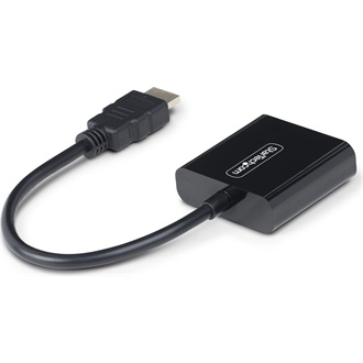 StarTech HDMI -> VGA M/F adapter 0.15m fekete