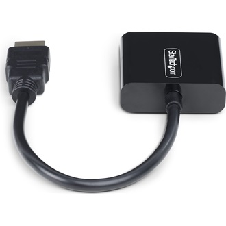 StarTech HDMI -> VGA M/F adapter 0.15m fekete