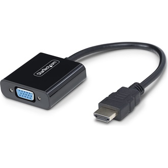 StarTech HDMI -> VGA M/F adapter 0.15m fekete