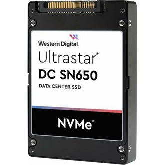 HGST Ultrastar DC SN650 7,68TB PCIe x4 (4.0) 2,5" 15mm (U.3) SSD fekete