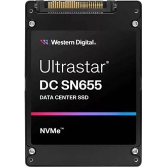 HGST Ultrastar DC SN655 15,36TB PCIe x4 (4.0) 2,5" 15mm (U.3) SSD fekete ISE