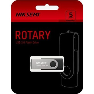 HIKSEMI Pendrive 4GB M200S "Rotary" USB 2.0, Szürke-Fekete, (HIKVISION)