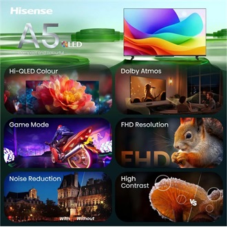 Hisense 50A5S 50" QLED smart TV