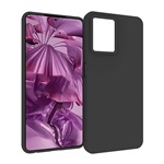 HMD Pulse 4G Gigapack Szilikon telefonvédő matt FEKETE