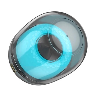 HOCO BS58 bluetooth hordozható hangszóró v5.1, LED világítás, FEKETE